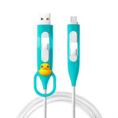 4合1充電傳輸線|支援QC、PD快充