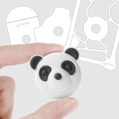 Bone Charm 可換式大逗扣 - 貓熊胖達