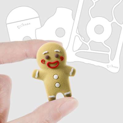 Bone Charm 可換式大逗扣 - 薑餅人