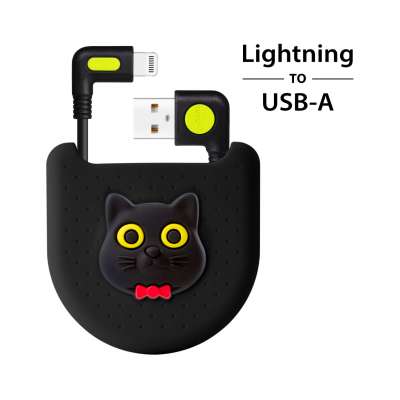 L型轉角傳輸充電線收納組 - Lightning