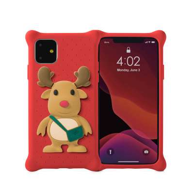 iPhone 11 系列手機殼 - 公仔泡泡保護套
