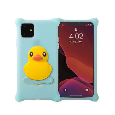 iPhone 11 系列手機殼 - 公仔泡泡保護套