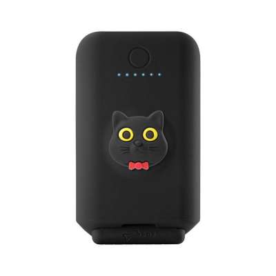 聰明立架 3.1A 逗扣行動電源 10050mAh - 喵喵貓